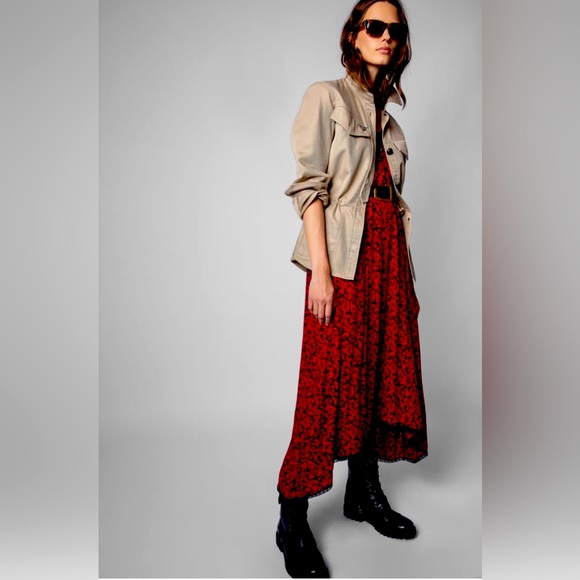 ZADIG & VOLTAIRE - Military Vest - Embroided Love Now - Picture 5 of 6